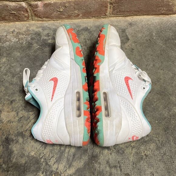 Nike Air Max 1g Golf Hot Punch Sneaker Size 7 - Picture 6 of 9